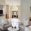 Clubhouse lounge with furniture and decor